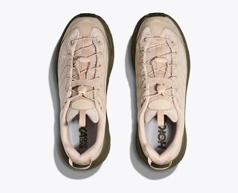 HOKA Mafate Three2 Oat Milk Eucalyptus