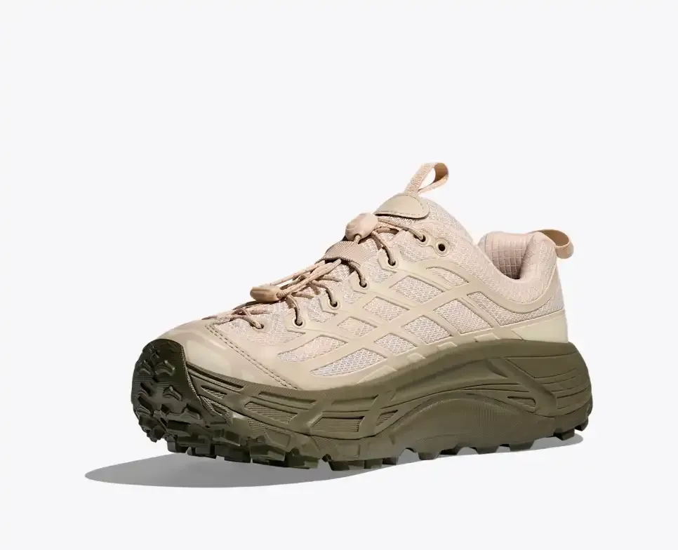 HOKA Mafate Three2 Oat Milk Eucalyptus