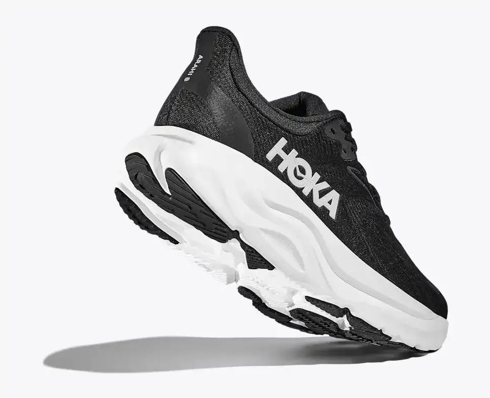HOKA Arahi 8 Black White