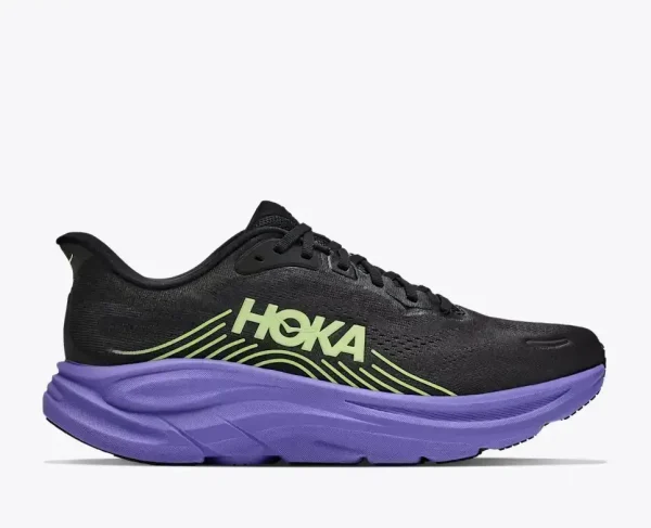 HOKA Clifton 11 Black Neon Yuzu
